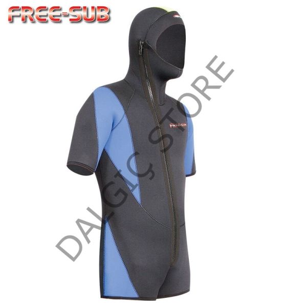 FREE-SUB 4 Mevsim Scuba Elbisesi 5mm XL