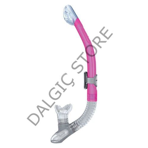 MARES Ergo Dry Snorkel PEMBE-ŞEFFAF