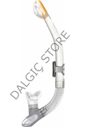 MARES Ergo Dry Snorkel TURUNCU-ŞEFFAF