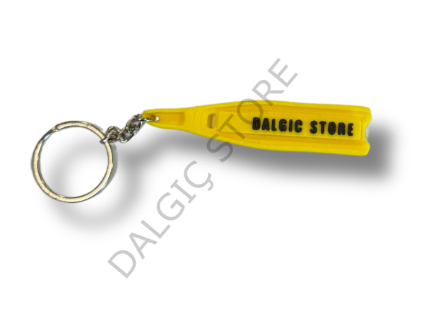 DALGICSTORE Serbest Dalış Palet Anahtarlık SARI