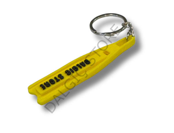 DALGICSTORE Serbest Dalış Palet Anahtarlık SARI