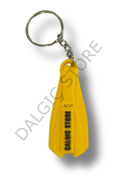 DALGICSTORE Tüplü Dalış Palet Anahtarlık SARI