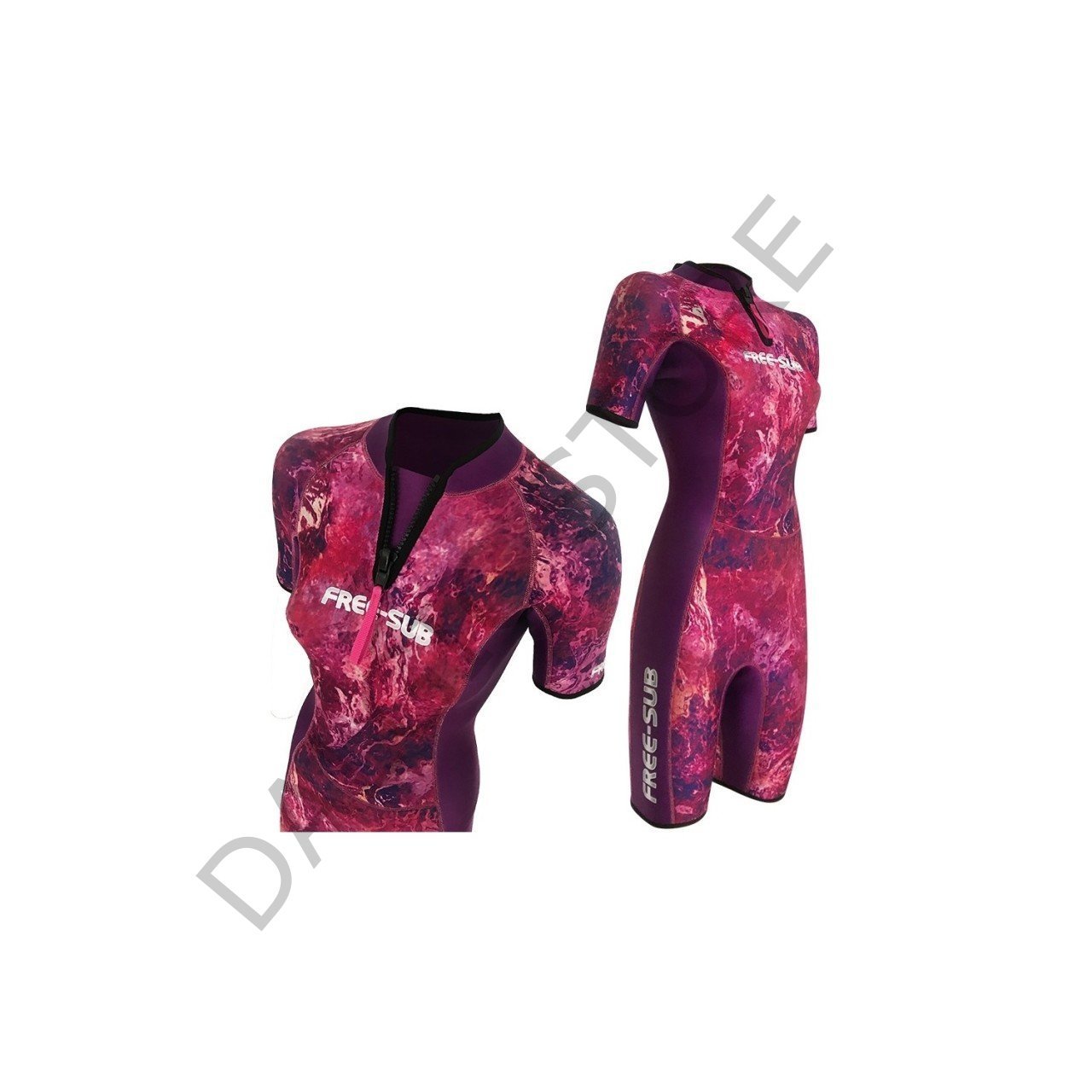 FREE-SUB Dreams Purple Kadın Shorty  2mm