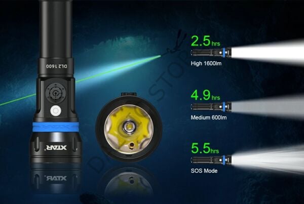 Xtar DL2 Ultrapointer 1600 Lumen Lazerli Fener