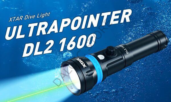 Xtar DL2 Ultrapointer 1600 Lumen Lazerli Fener