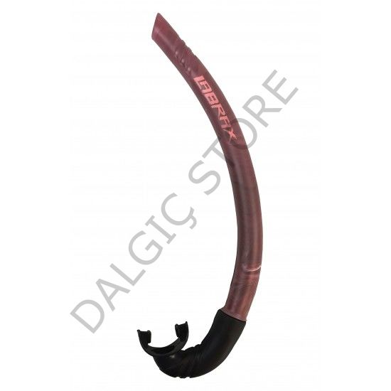 LABRAX Oxxo Zıpkıncı Dalış Şnorkeli KIRMIZI