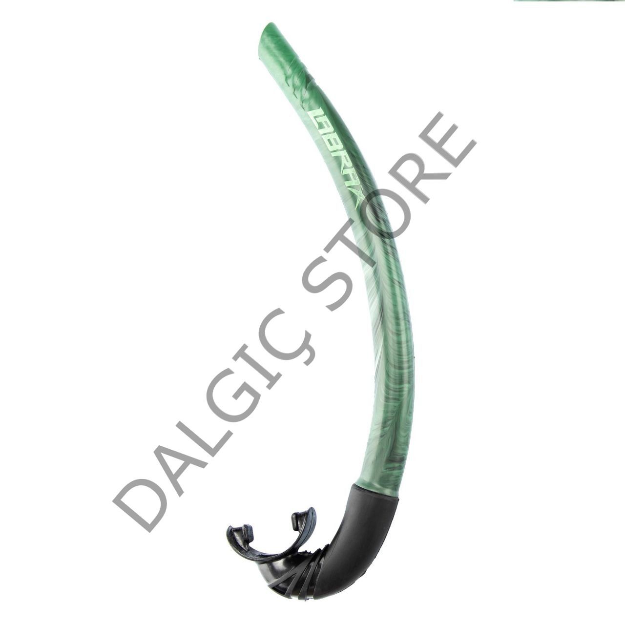 LABRAX Oxxo Zıpkıncı Dalış Şnorkeli YEŞİL