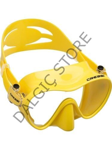 CRESSİ F1 Frameless Dalış Maskesi SARI