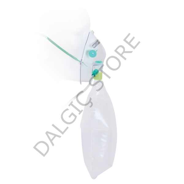 Yüksek Konsantrasyonlu Oksijen Maskesi (Yetişkin)