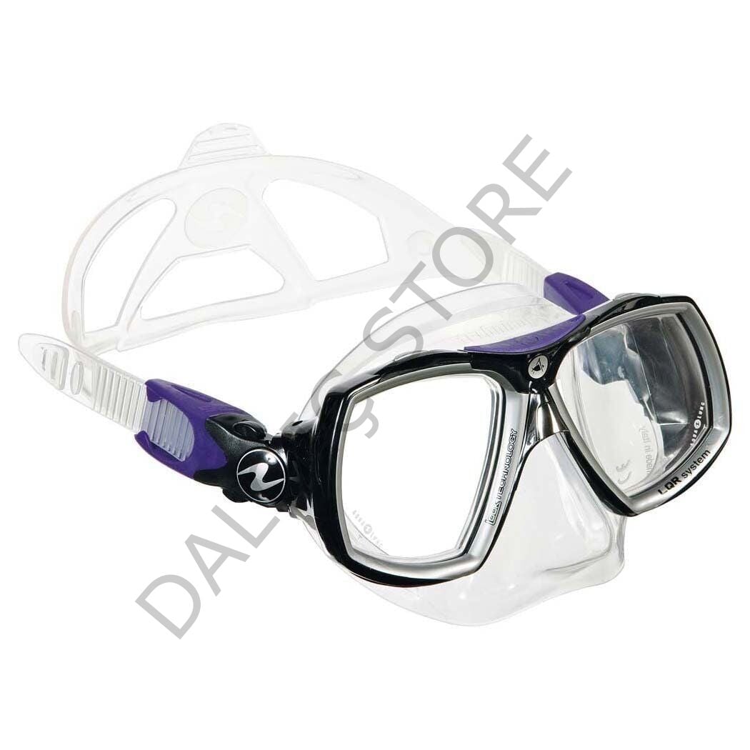 Aqua Lung Look 2 Midi Şeffaf Silikon Twilight Dalış Maskesi