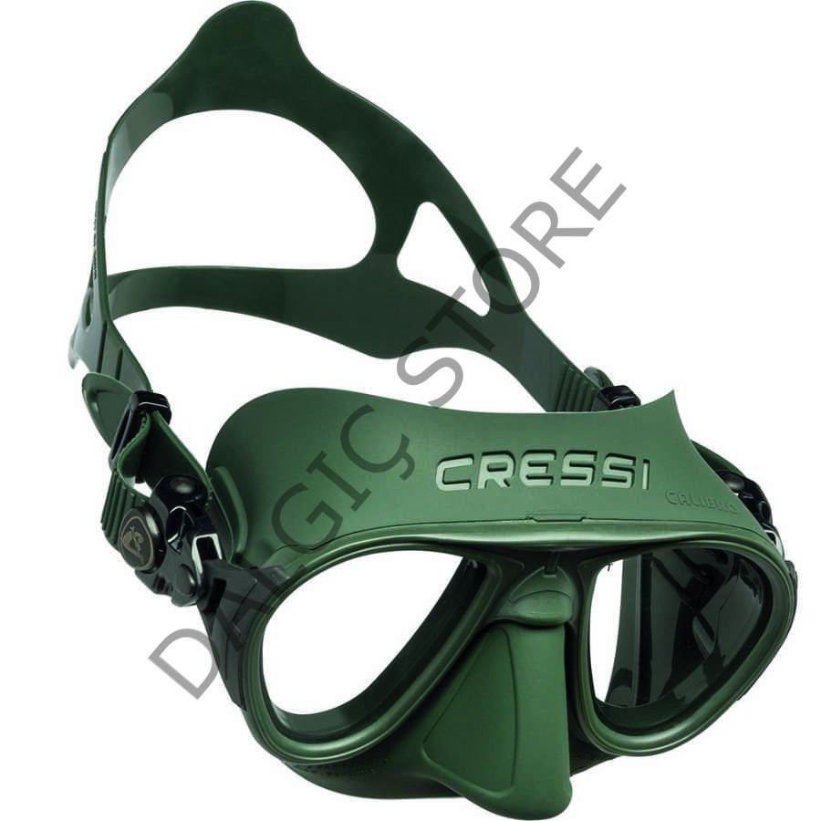 CRESSİ Calibro Dalış Maskesi YEŞİL