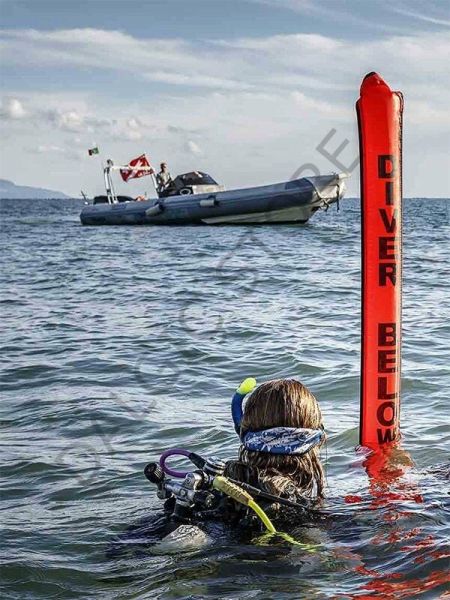 KRAKEN Düdüklü İpli SMB Dalış Şamandırası
