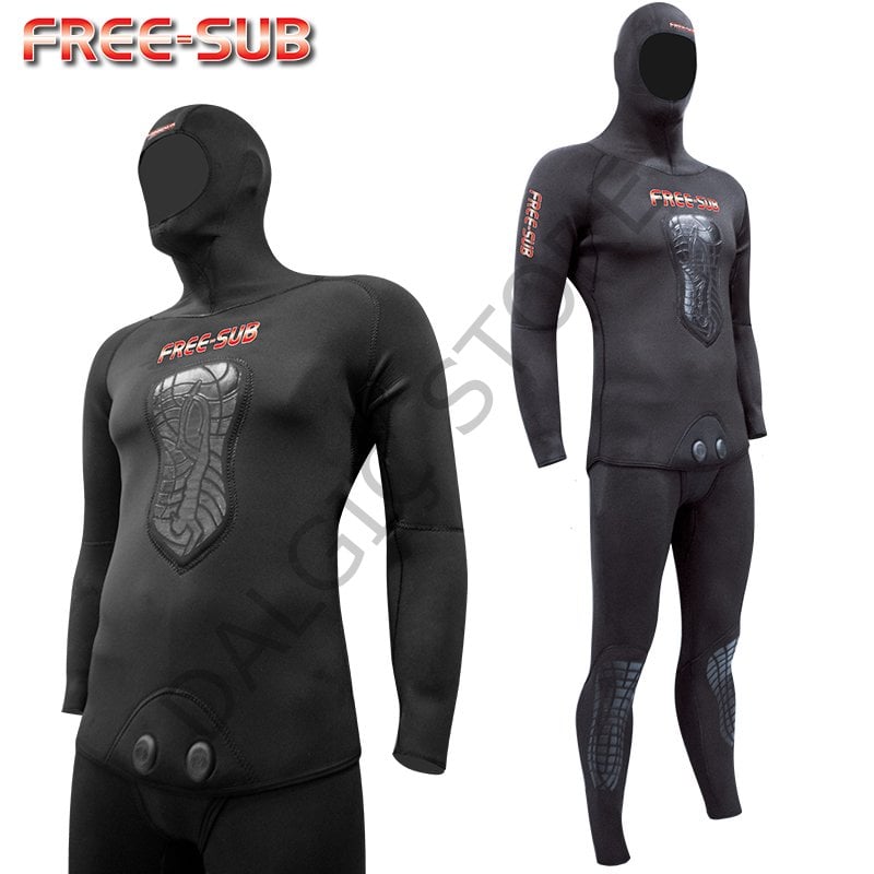 FREE-SUB Hunter Black 5mm Jako Elbise