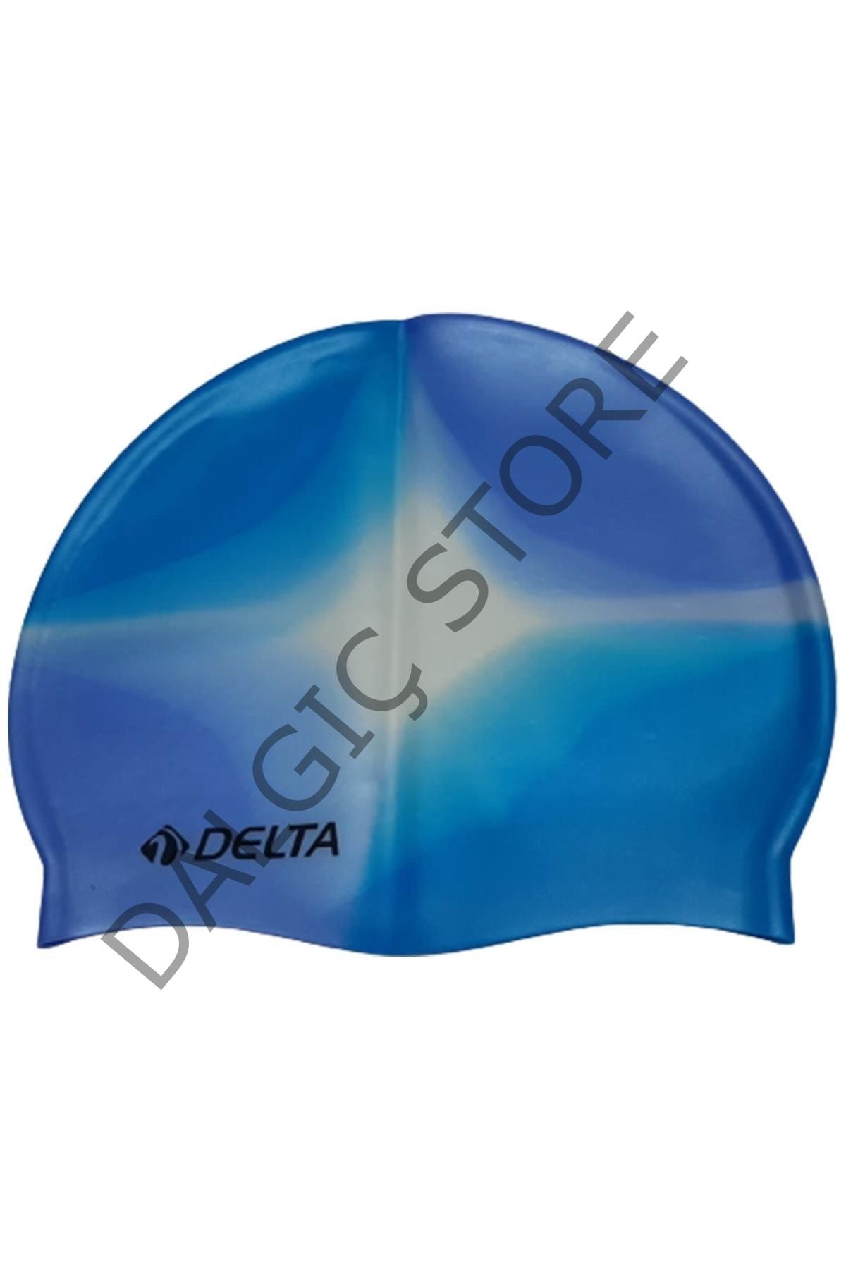 DELTA Unisex Gökkuşağı Silikon Bone LACİVERT-BEYAZ-TURKUAZ