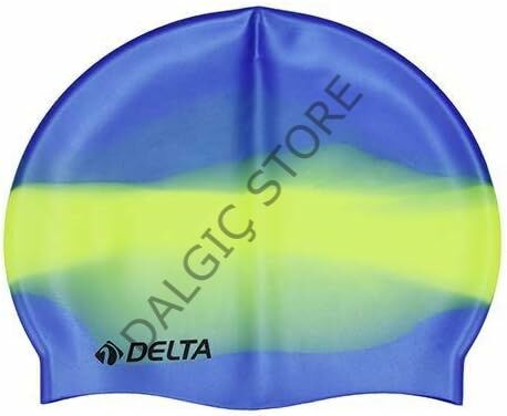 DELTA Unisex Gökkuşağı Silikon Bone SARI-MAVİ-YEŞİL