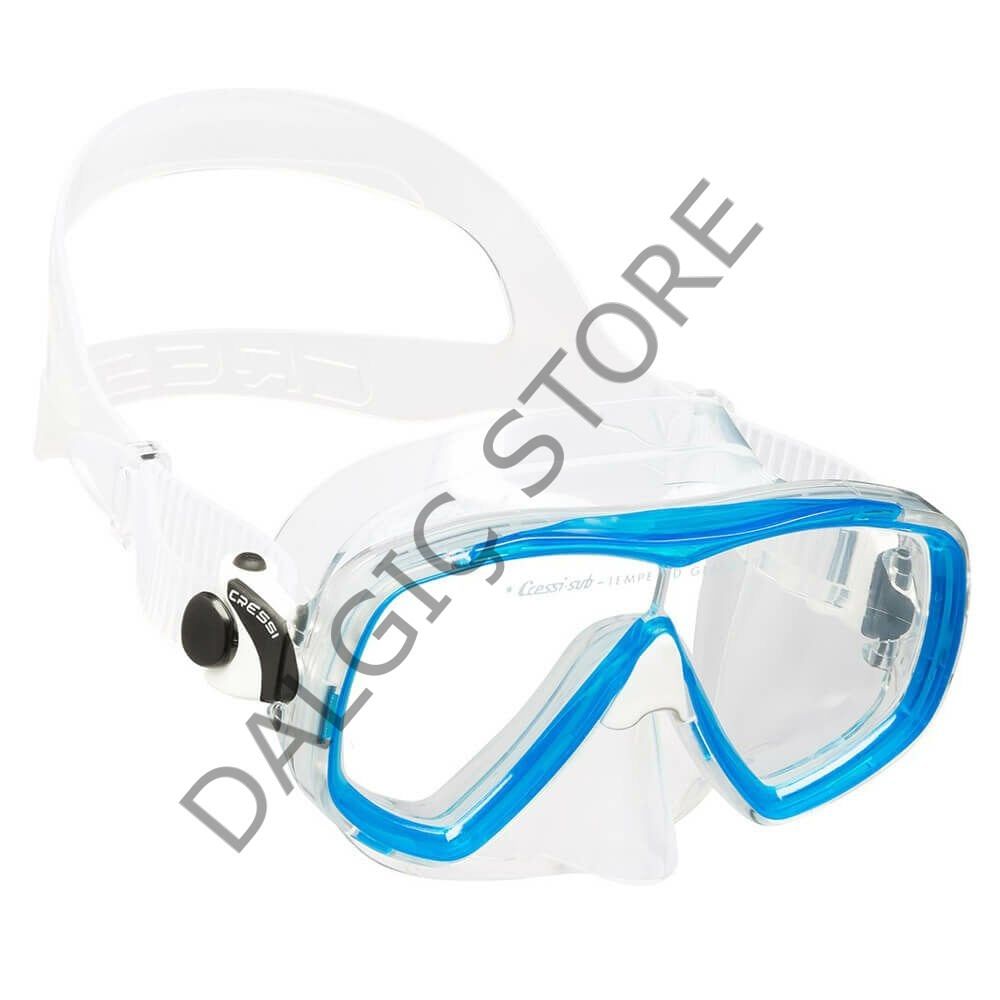 CRESSİ Estrella Dalış Maskesi MAVİ-ŞEFFAF
