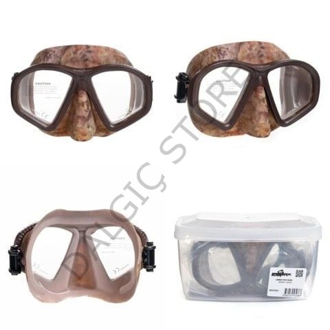 LABRAX Rio  Kamuflaj Maske KAHVERENGİ