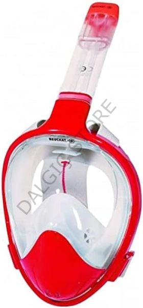 BEUCHAT  Full Face Yüzücü Maskesi KIRMIZI - S-M