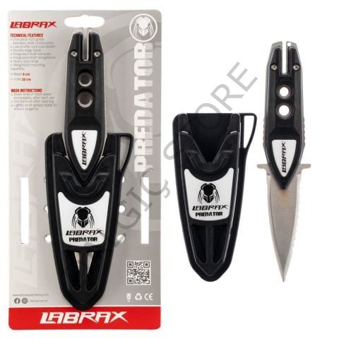 LABRAX Predator Bıçak SİYAH