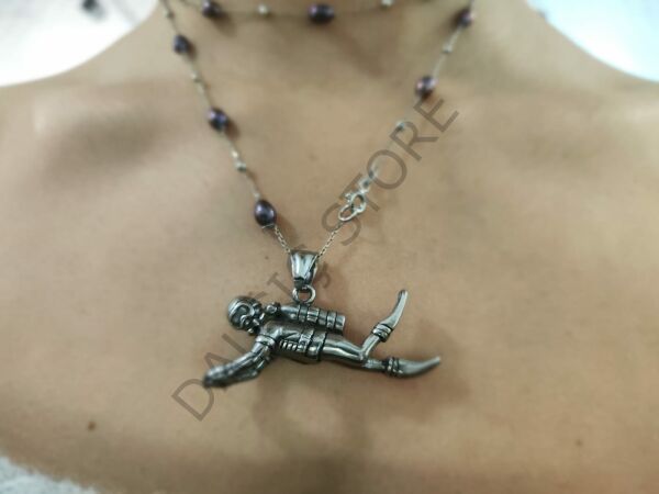 Dalgıç Kolye Ucu (Çelik )